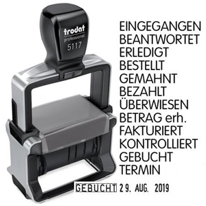 Trodat Professional 5117 4.0 Datumstempel