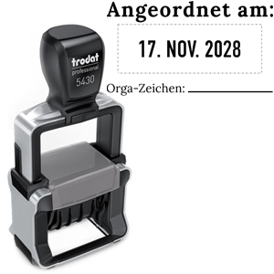 Trodat Professional 5430 4.0 Datumstempel